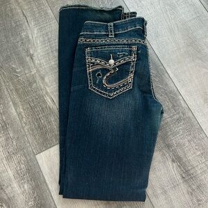 Silver Aiko Bootcut jeans